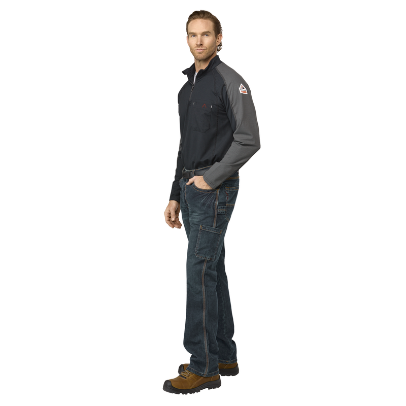 Men's Stretch Denim Dungaree image number 10
