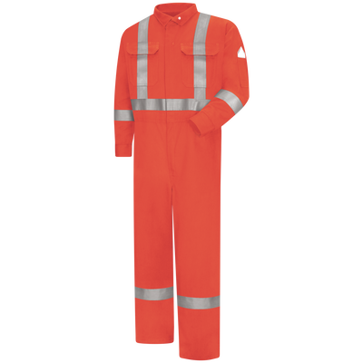 Men's Premium Coverall with Reflective Trim