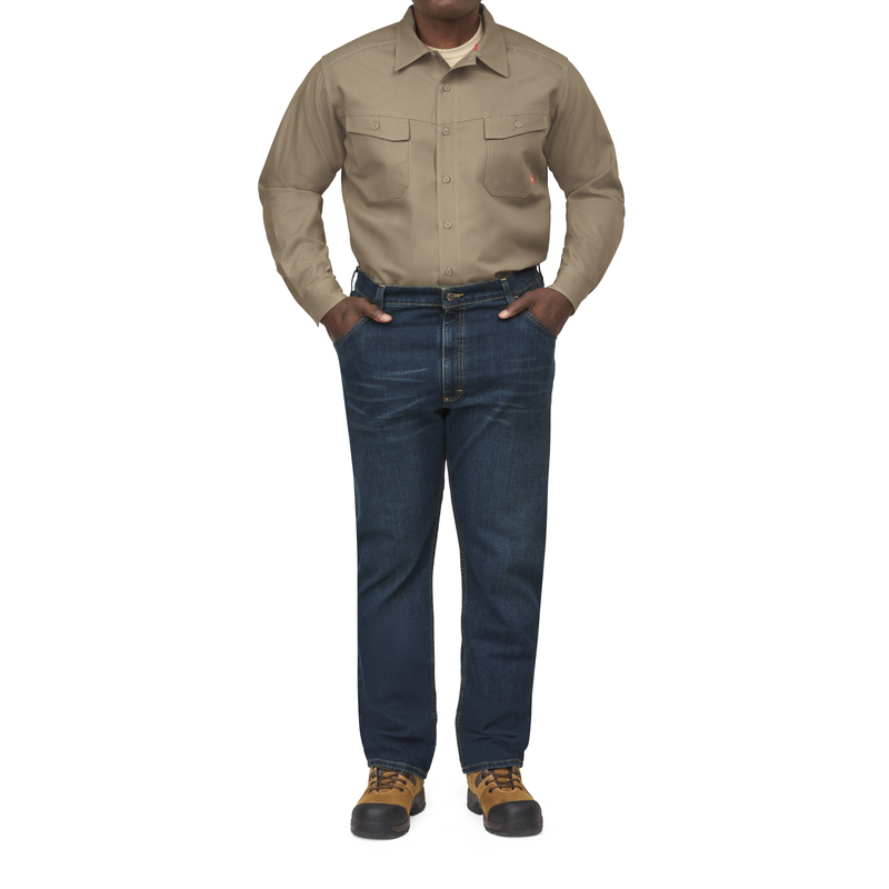 Men's Straight Fit Jean with Stretch image number 15